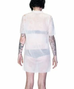 Dr Faust Wild Printed Mesh Oversized Top - Jaylene -Spooky Threads wild printed mesh oversized top jaylene dr faust 2 300x