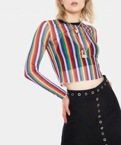 Jawbreaker Wild West Eyelet Skirt