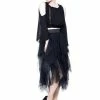 Queen Of Darkness Witch-Look Skirt -Spooky Threads witch look skirt queen of darkness 300x