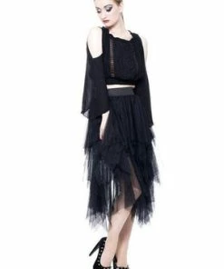 Queen Of Darkness Witch-Look Skirt
