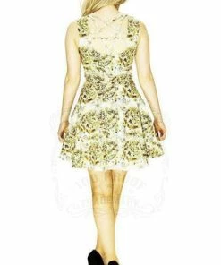 Dr Faust Zodiac Pentagram Back Mini Dress - Alexa -Spooky Threads zodiac pentagram back mini dress alexa dr faust 2 300x