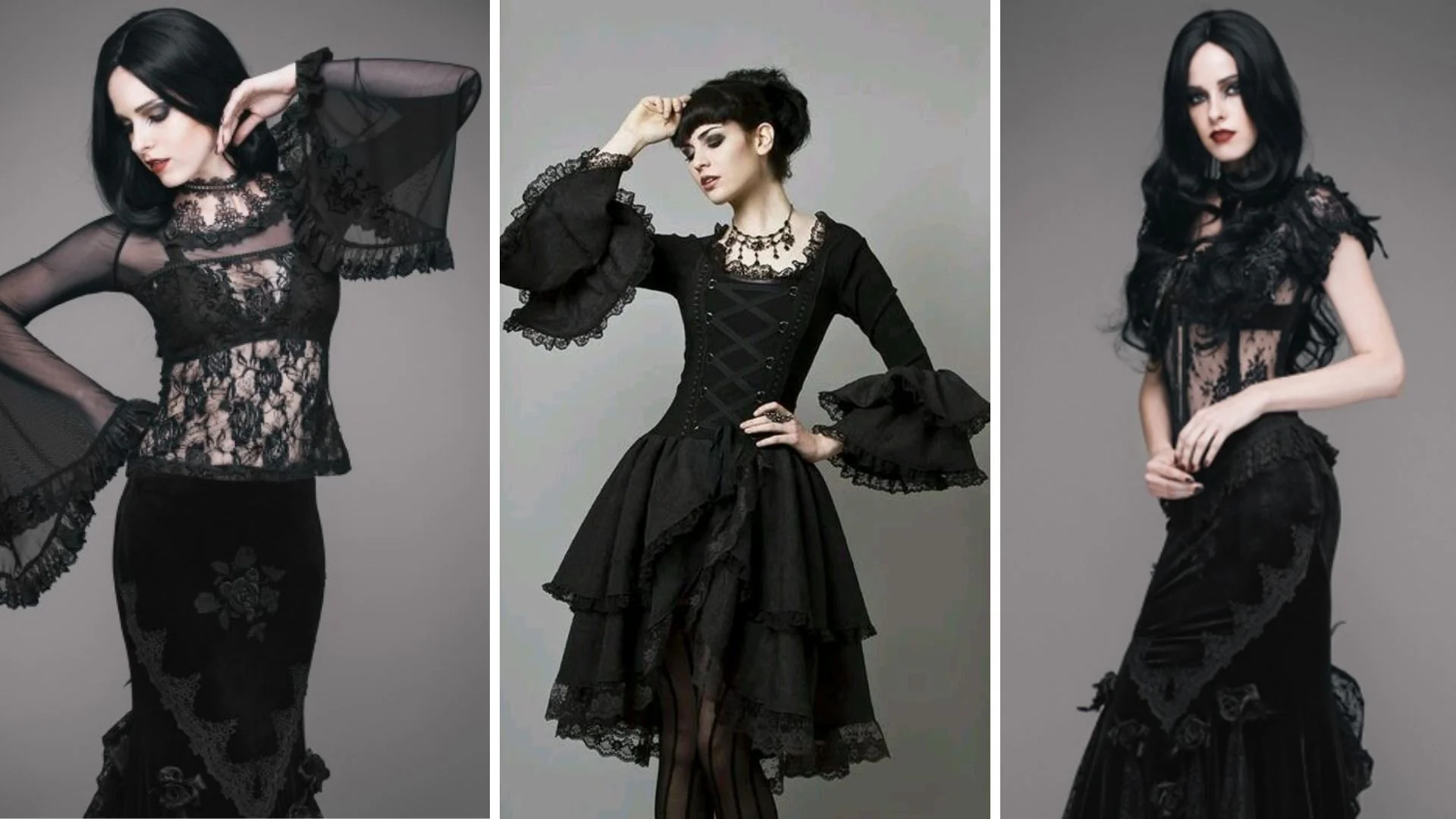 Spooky Threads -Spooky Threads Gothic Romance The Allure Of Dark Aesthetics In Modern Wardrobes